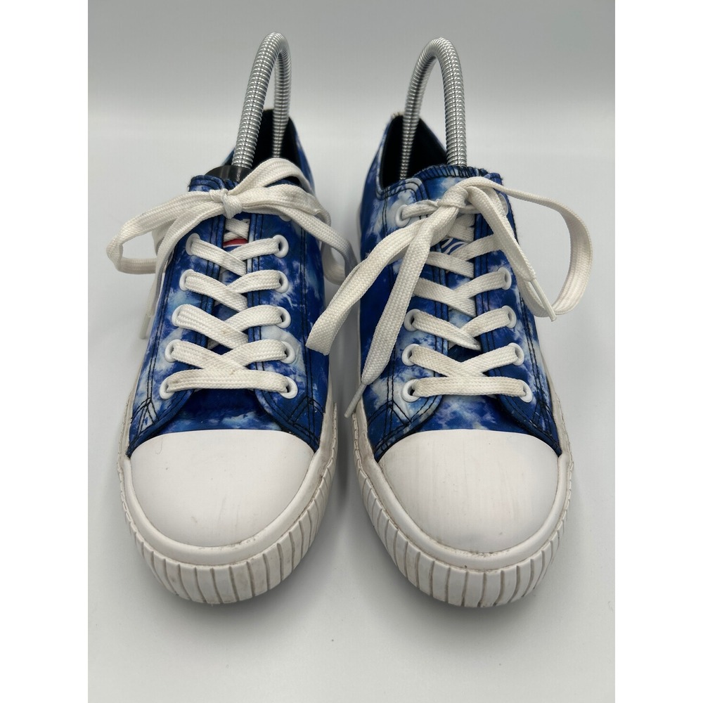 FOCO Buffalo Bills Tie Dye Canvas Low Top Sneakers Women's Size 8 - Picture 6 of 8